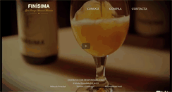 Desktop Screenshot of cervezafinisima.com