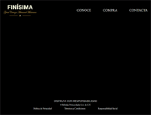 Tablet Screenshot of cervezafinisima.com